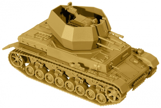 Self-propelled Anti-aircraft gun Wirbelwind kit<br /><a href='images/pictures/Roco/231695.jpg' target='_blank'>Full size image</a>